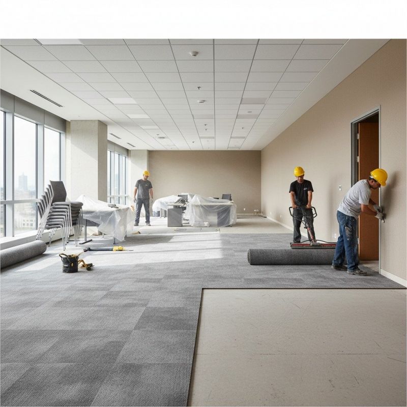 Our team working on Flooring Service projects in Hanover, MA