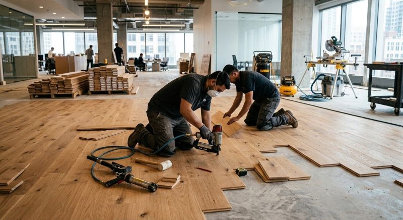 Commercial Hardwood Service in Needham, MA