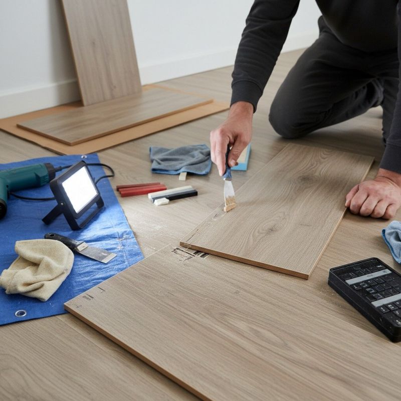 Engineered Floor Repair in Hanson, MA