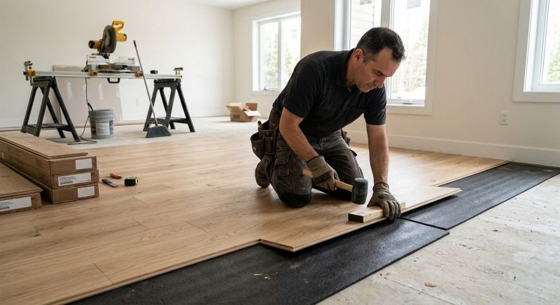 Engineered Wood Installation in Hanover, MA
