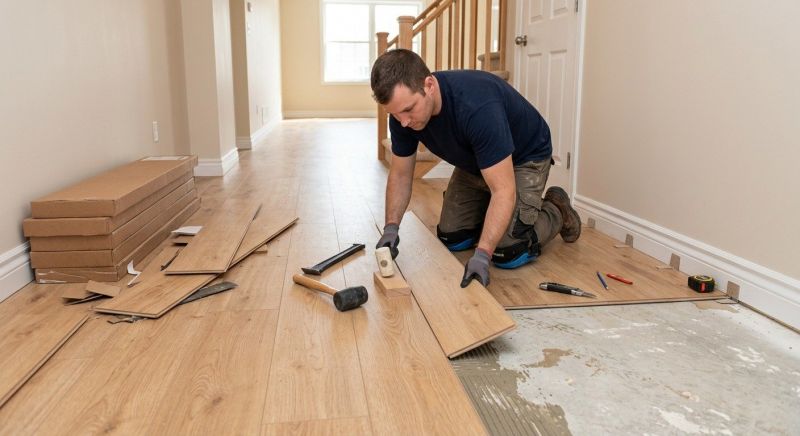 Laminate Floor Installation in Brookline, MA