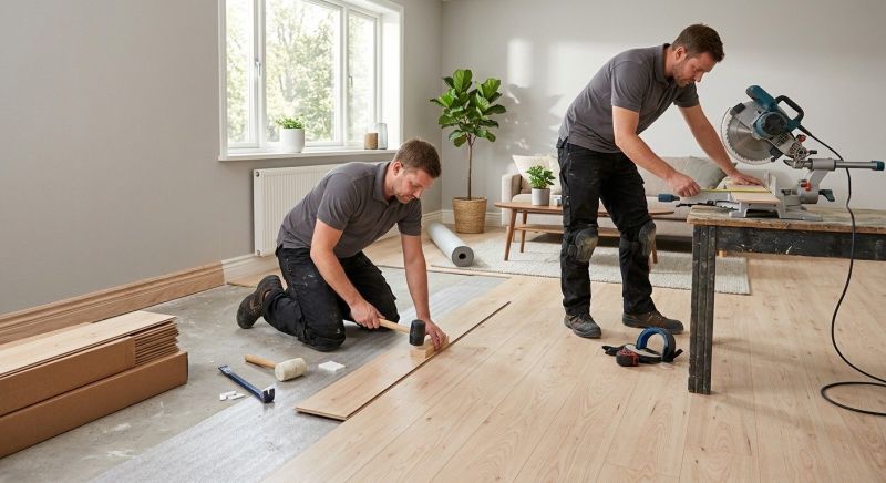 Laminate Floor Installation in East Weymouth, MA