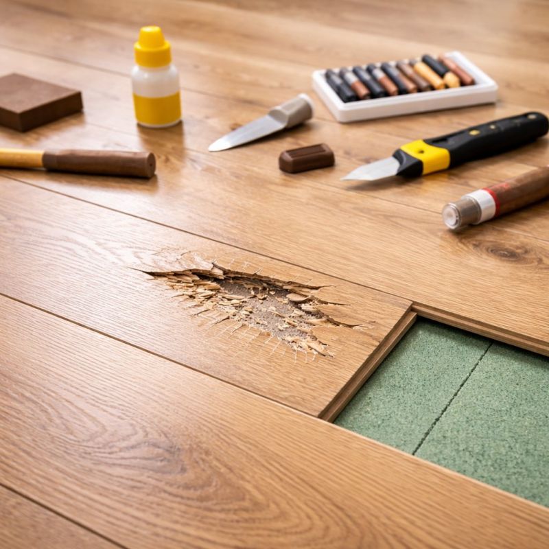 Laminate Floor Repair in Foxboro, MA