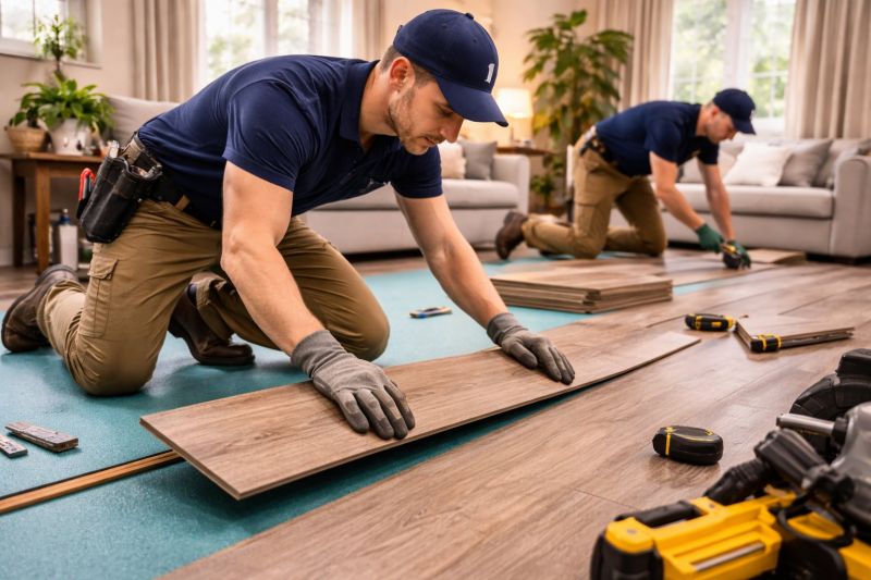 Laminate Floor Replacement in Avon, MA