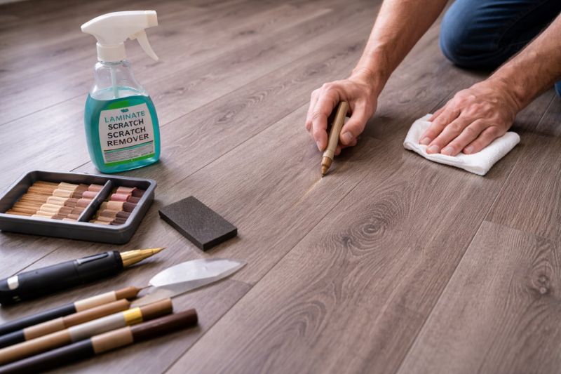 Laminate Floor Scratch Repair in Hanover, MA