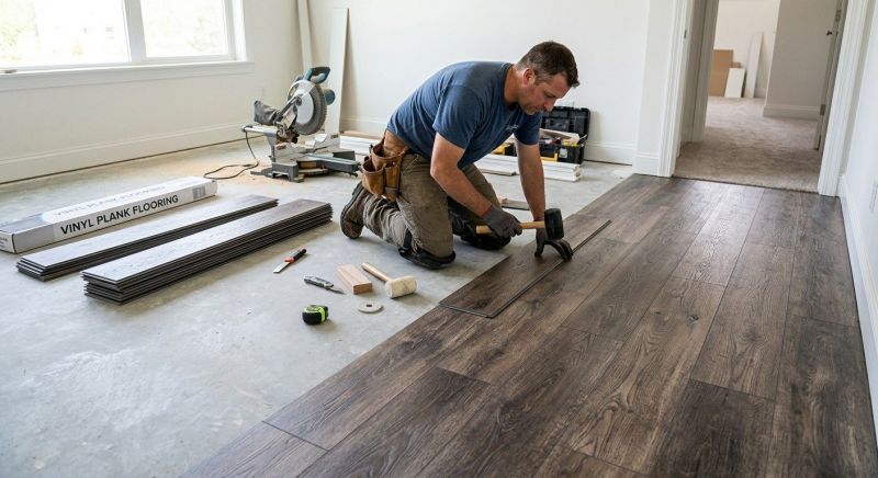 Linoleum Floor Installation in Avon, MA