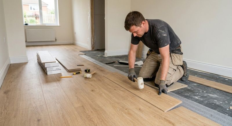 Linoleum Floor Installation in Brighton, MA