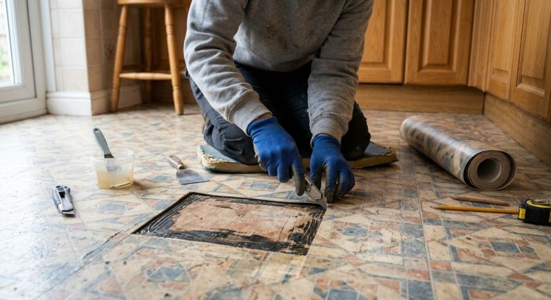 Linoleum Floor Installation in Brockton, MA