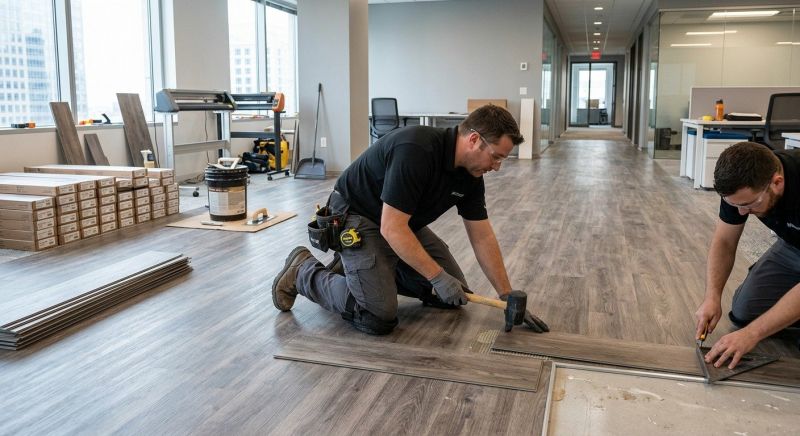 Linoleum Floor Installation in Mansfield, MA
