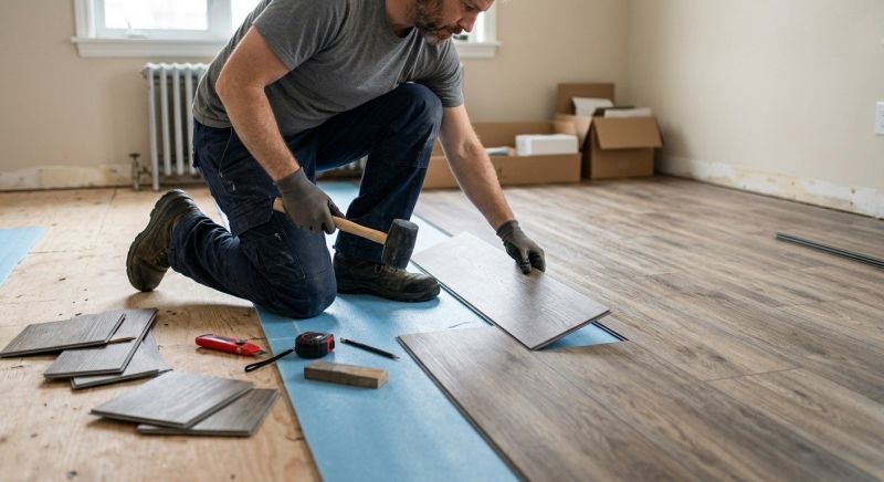 Linoleum Floor Installation in Middlesex County, MA