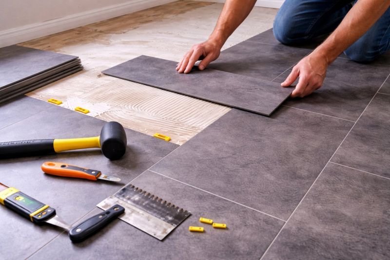 Luxury Vinyl Tile Installation in Needham, MA