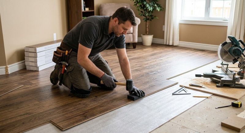 Plank Laminate Installation in Hanover, MA