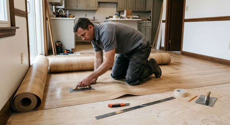 Sheet Flooring Installation in Middlesex County, MA