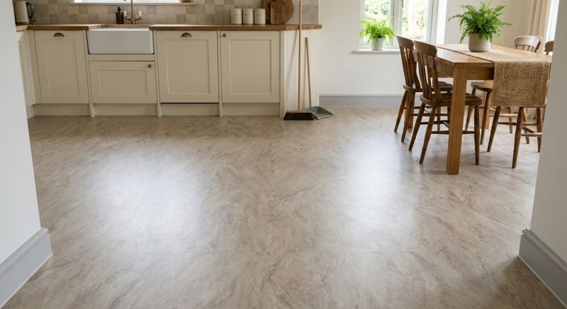 Sheet Linoleum Installation in Chestnut Hill, MA