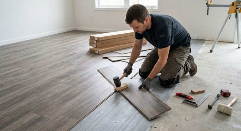 Vinyl Flooring Installation in Brookline, MA