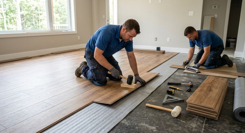 Vinyl Flooring Installation in Canton, MA