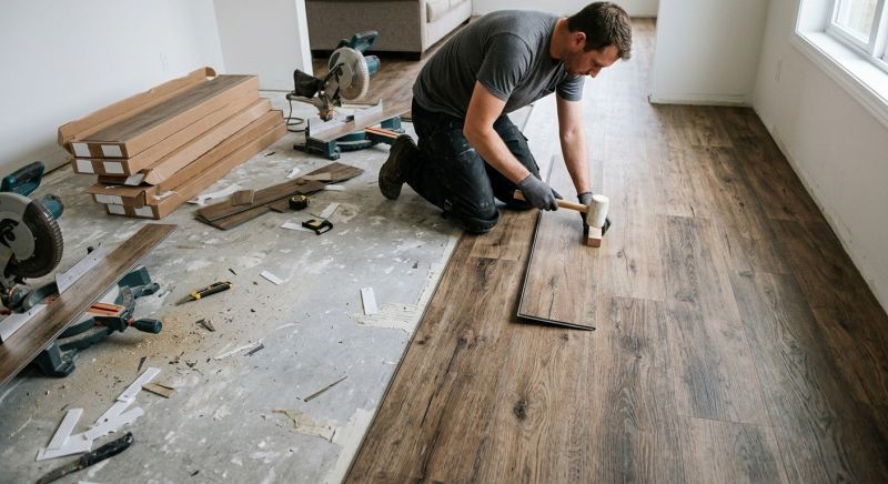 Vinyl Flooring Installation in Holbrook, MA