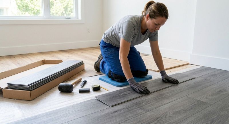 Vinyl Tile Installation in Hanover, MA
